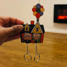 Key wall holder, cute keys mount for couple, decorative mounted organize... - $278.01 MXN