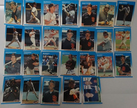 1987 Fleer San Diego Padres Team Set Of 26 Baseball Cards - $2.00