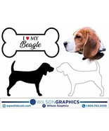 Beagle - Dog Breed Decals (Set of 16) - Sizes in Description - $14.95