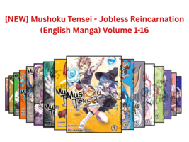 Jobless Reincarnation Manga Mushoku Tensei LOOSE/ Single Volume 1-16 Eng... - $372.06 MXN