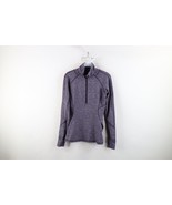 Lululemon Womens Size 4 Metal Vent Tech Half Zip Pullover Sweater Top Pu... - $1,098.54 MXN