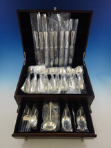 Old Maryland Engraved by Kirk Sterling Silver Flatware Set 8 Service 38 Pieces - £2,053.20 GBP