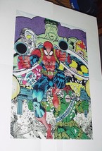 Spider-Man Poster #49 Hulk Nova Deathlok Solo Erik Larsen Marvel MCU Mov... - $24.99