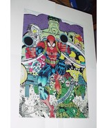 Spider-Man Poster #49 Hulk Nova Deathlok Solo Erik Larsen Marvel MCU Movie Aveng - $24.99