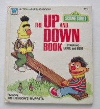 THE UP AND DOWN BOOK Vintage Children&#39;s Tell a Tale Sesame Street Jim He... - £3.83 GBP