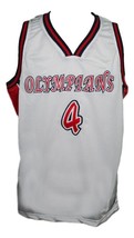 Russell Westbrook #4 Olympians HS Basketball Jersey Sewn White Any Size - £27.52 GBP