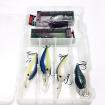 Fishing Lures Lot Of 7 Rapala (2) Are New In Box (1) Is Jointed Shadrap + Case - £29.72 GBP