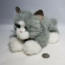 Tiger Electronics FurReal Friends Gray Kitten Purrs Kneads Meows Tested Works - £38.50 GBP