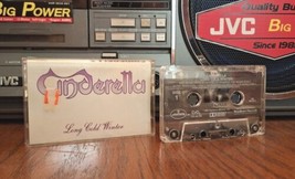 Used Cinderella Long Cold Winter 1988 Cassette Tape 80’s Rock Hair Metal - £8.73 GBP