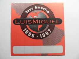 LUIS MIGUEL 1999 TOUR GUEST PASS AMARTE ES UN PLACER El Sol de Mexico SI... - £11.74 GBP