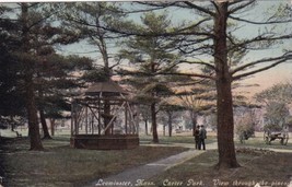 Leominster Massachusetts MA Carter Park Pines 1912 Postcard A28 - $2.99