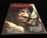 DVD Rambo 2008 Sylvester Stallone, Julie Benz, Matthew Marsden - $8.00