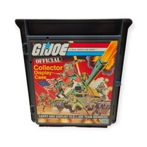 Gi Joe Official Collector Display Case Vintage Hasbro 1982 Case Only Incomplete - $39.95