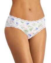 Jenni Womens Lace Trim Hipster Size XXX-Large Color Tropical Floral - £8.40 GBP