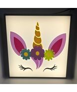 Animal LED Night Light Box: Unicorn, Lion, Monkey, Dolphin, Elephant - $45.00