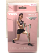 TKO 3 Levels of Flat Resistance Stretch Bands NEW - $20.30 CAD