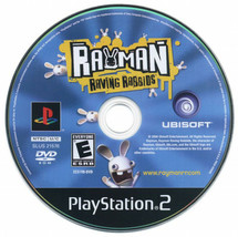 Rayman Raving Rabbids Sony PlayStation 2 PS2 Video Game DISC ONLY party minigame - £7.36 GBP