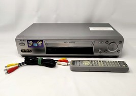 Sony SLV-N88 4 Head HiFi Stereo VCR/VHS Player/Recorder with Remote RCA Cable - £50.43 GBP