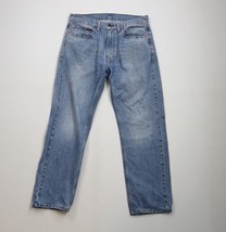 Vintage Y2K Levis 505 Mens 34x30 Distressed Regular Straight Leg Denim J... - $54.40