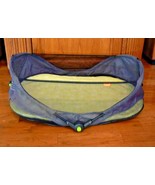 New Munchkin Brica Fold N&#39; Go Travel Bassinet Gray Grey Quick Set up - $33.94 CAD