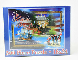The Historic Triangle 500 Piece Jigsaw Puzzle  Unopened - $14.95