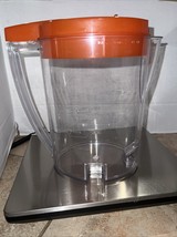 Mr Coffee Iced Tea Maker 3 Quart Replacement Red/Orange Oval Pitcher Onl... - $44.54