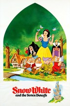 1937 Walt Disneys Snow White And The Seven Dwarfs Movie Poster Print Doc Dopey - £5.56 GBP