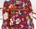 Disney Dooney &amp; Bourke Christmas Classics Mini Backpack Purse Mickey Min... - £219.49 GBP