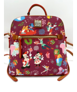 Disney Dooney &amp; Bourke Christmas Classics Mini Backpack Purse Mickey Min... - $275.22