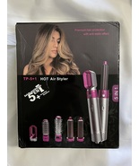 5-In-1 Hot Air Styler | Curling Tong Hair Styler Complete Set - £47.09 GBP