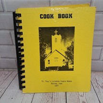 VTG St. Paul&#39;s Lutheran Church Womens Cookbook Food Bouton Iowa 1977 - $14.25
