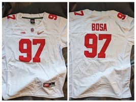 Ohio State Buckeyes #97 Nick Bosa Home White Nike Team Football Jersey XL NEW - £57.90 GBP