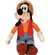 Goofy Stuffed Plush Toy Disney Parks 22&quot; High Medium Disneyland World Resort - £8.69 GBP