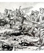 Russian Infantry Soldiers Advancing Austrians Under Fire WW1 Print 1917 ... - €25,76 EUR Russian Infantry Soldiers Advancing Austrians Under Fire WW1 Print 1917 ... - €25,76 EUR