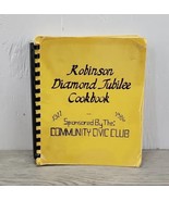 Robinson Diamond Jubilee Cookbook - Community Civic Club - £14.45 GBP