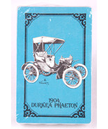 Trump Playing Cards-1904 Durkea Phaeton-Blue-Classic Car-Vtg-Automotive-NIP - $12.19
