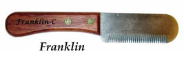 FRANKLIN Classic COARSE DOG Hair Coat Hand Stripper Carding STRIPPING KN... - £19.65 GBP