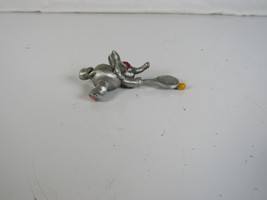 Vintage Hudson Pewter Elephant With Tennis Racket #4819    1988 - $12.47