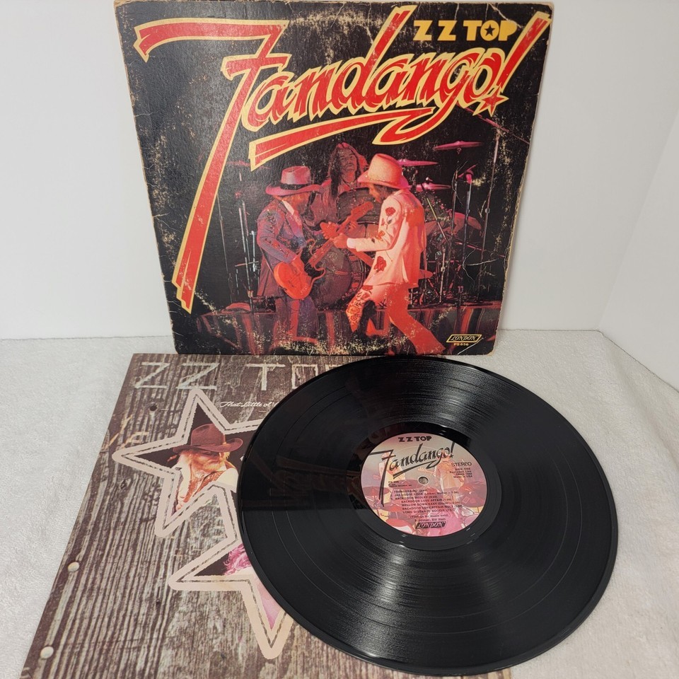 ZZ Top Fandango! - 1975 London PS 656 - Classic Rock LP Record - TESTED - $14.84