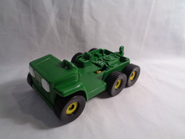 John Deere Farm Gator ATV Tractor Toy Green Plastic - As Is - Missing Parts - $3.90