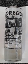 Oregon Tall Double Shot Glass Portatland Convention Center Eastern Mount... - $94.99 MXN