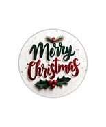 Merry Christmas Round Dot Stickers Set, 1.2" &amp; 1.5" - $6.45