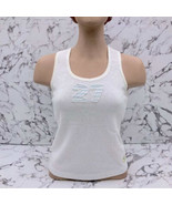 Women&#39;s Azzure White | Sky Blue Terry Cloth Tank Top NWT - $39.00