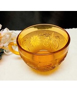 1138 Vintage Indiana  Amber Sandwich Coffee Cup  - $9.00