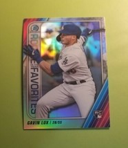 2020 Bowman Chrome Gavin Lux Rookie Of The Year Favorites Free Shipping - £1.56 GBP