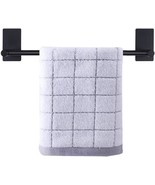 Towel Stick On Sticky Hanger Contemporary Style, No Drilling,, Matte Black. - $52.04 CAD