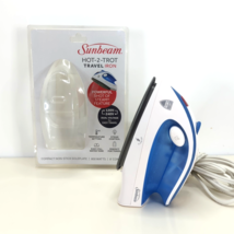 Sunbeam Hot-2-Trot Compact Travel Non-Stick Soleplate Iron, 800 Watts, Used - $21.24