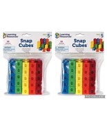 Learning Resources Snap Cubes, Educational Counting Toy, 2 Packs - 100 T... - $8.07 CAD