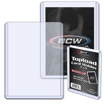 10 BCW Thick Card Topload Holder - 360 PT. - £10.33 GBP