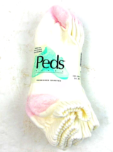 Vintage Peds 3 Pack Cushioned Quarter Socks Womens 9-11 - £19.55 GBP